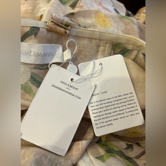 Zimmermann NWT Coaster
Strapless Ruched Mini Sz 6 - Picture 7 of 11